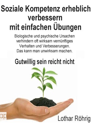cover image of Soziale Kompetenz erheblich verbessern mit einfachen Übungen